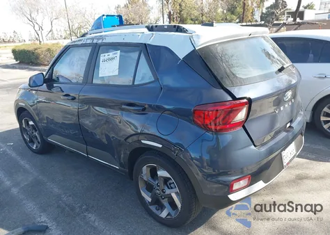 2026 Hyundai Venue Sel W/Two-Tone Roof z USA, uszkodzony, nr VIN KMHRC8A34TU420083